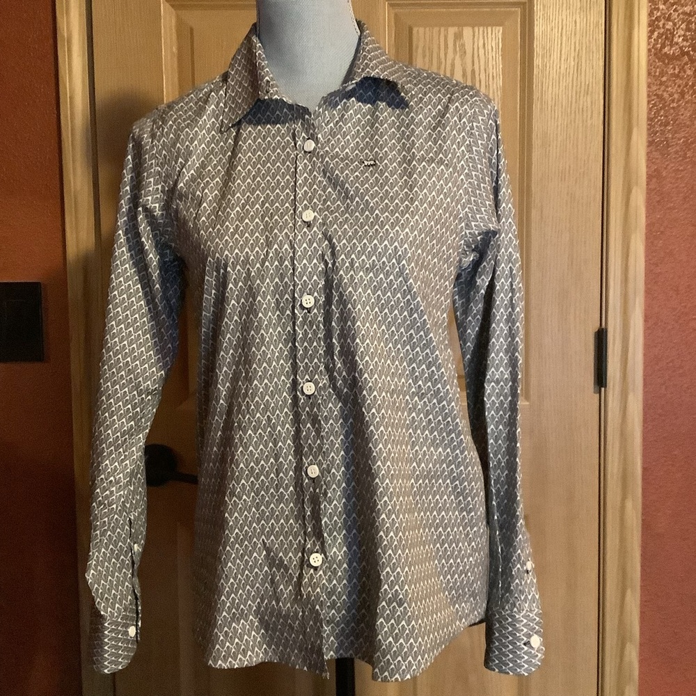 Peau De Loup Geometric Button-Down Shirt